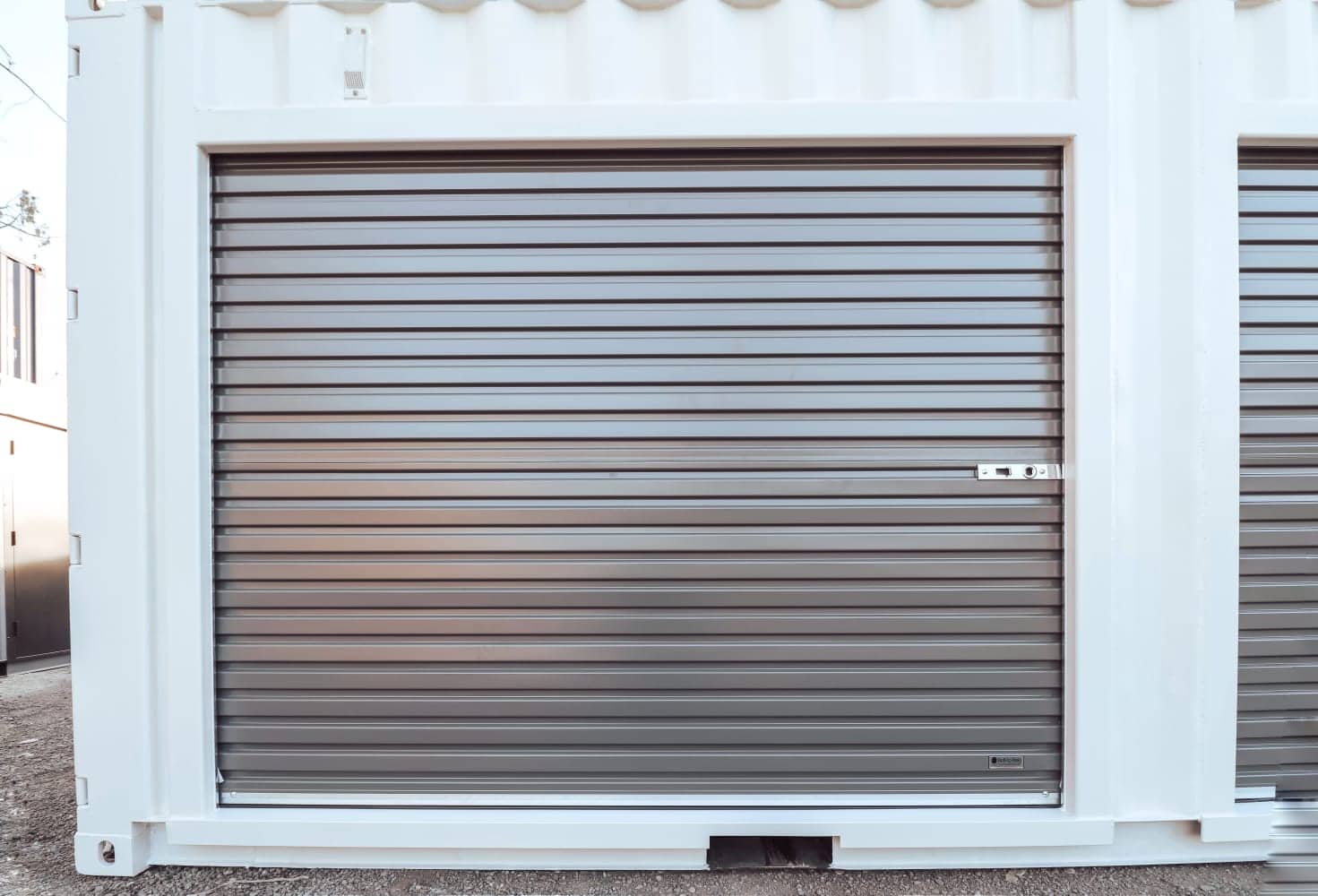 20′ Shipping Container + (2)  8′ Rollup Doors - Backstorage Containers