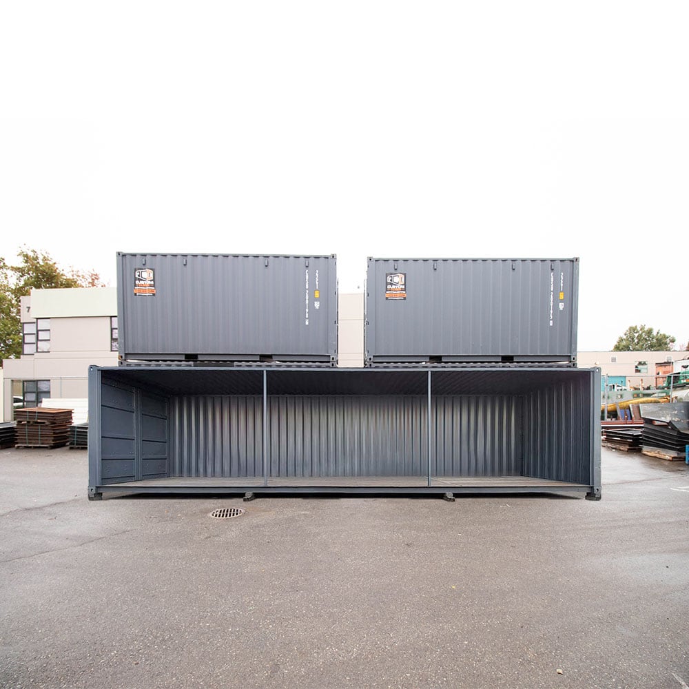 40’HC Used “Open Face” Shipping Container - Backstorage Containers