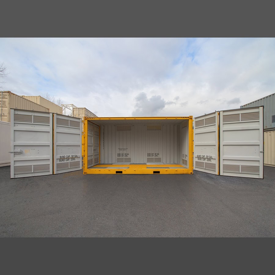20’HC Openside Containment Cube - Backstorage Containers