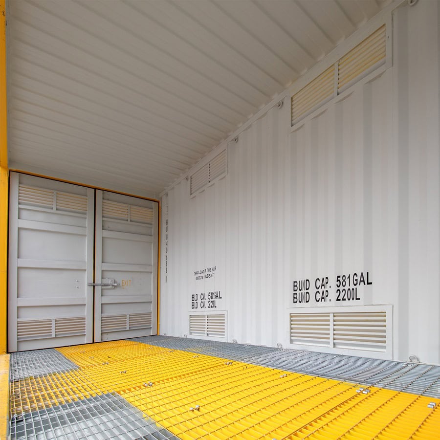 20’HC Openside Containment Cube - Backstorage Containers