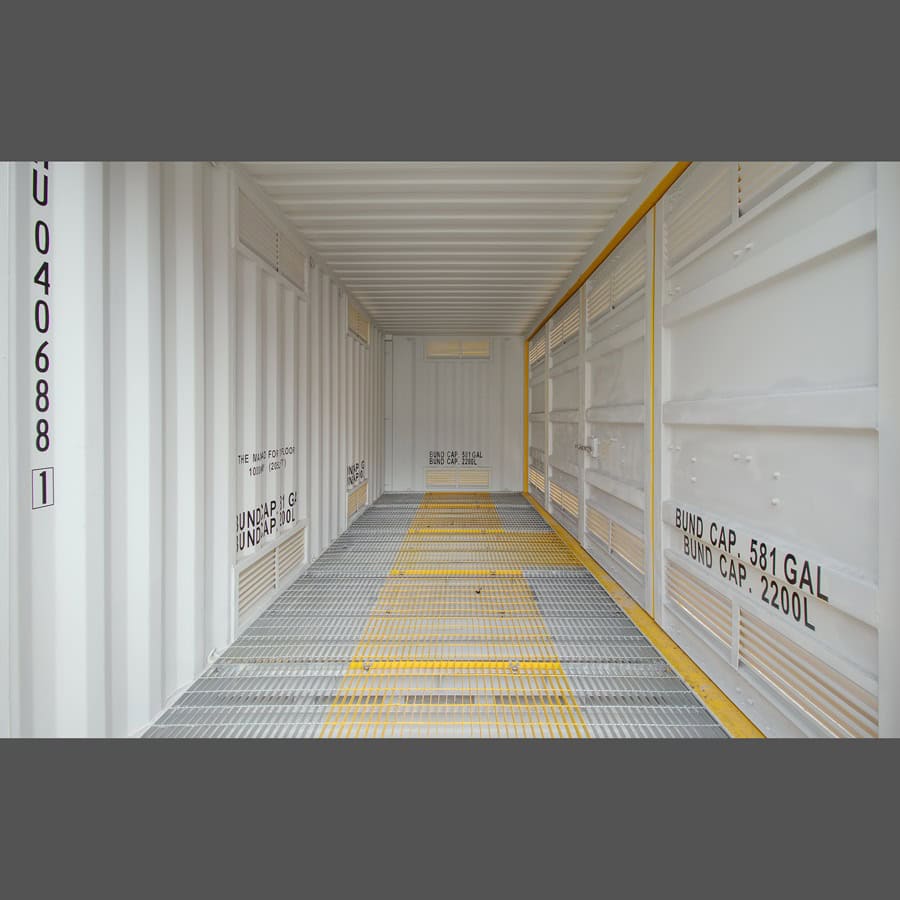 20’HC Openside Containment Cube - Backstorage Containers