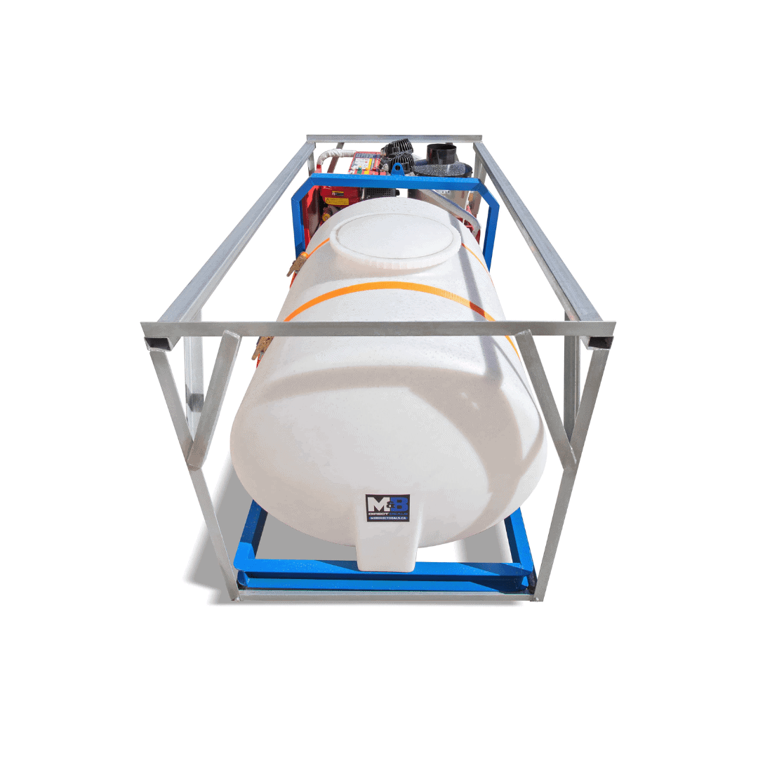 M&B | 4000 PSI Self Contained Hot Water Pressure Washer - Backstorage Containers