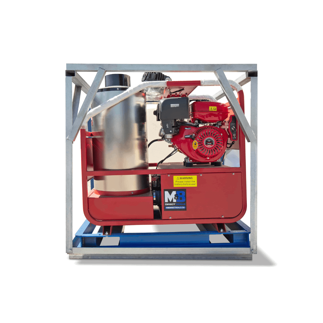 M&B | 4000 PSI Self Contained Hot Water Pressure Washer - Backstorage Containers