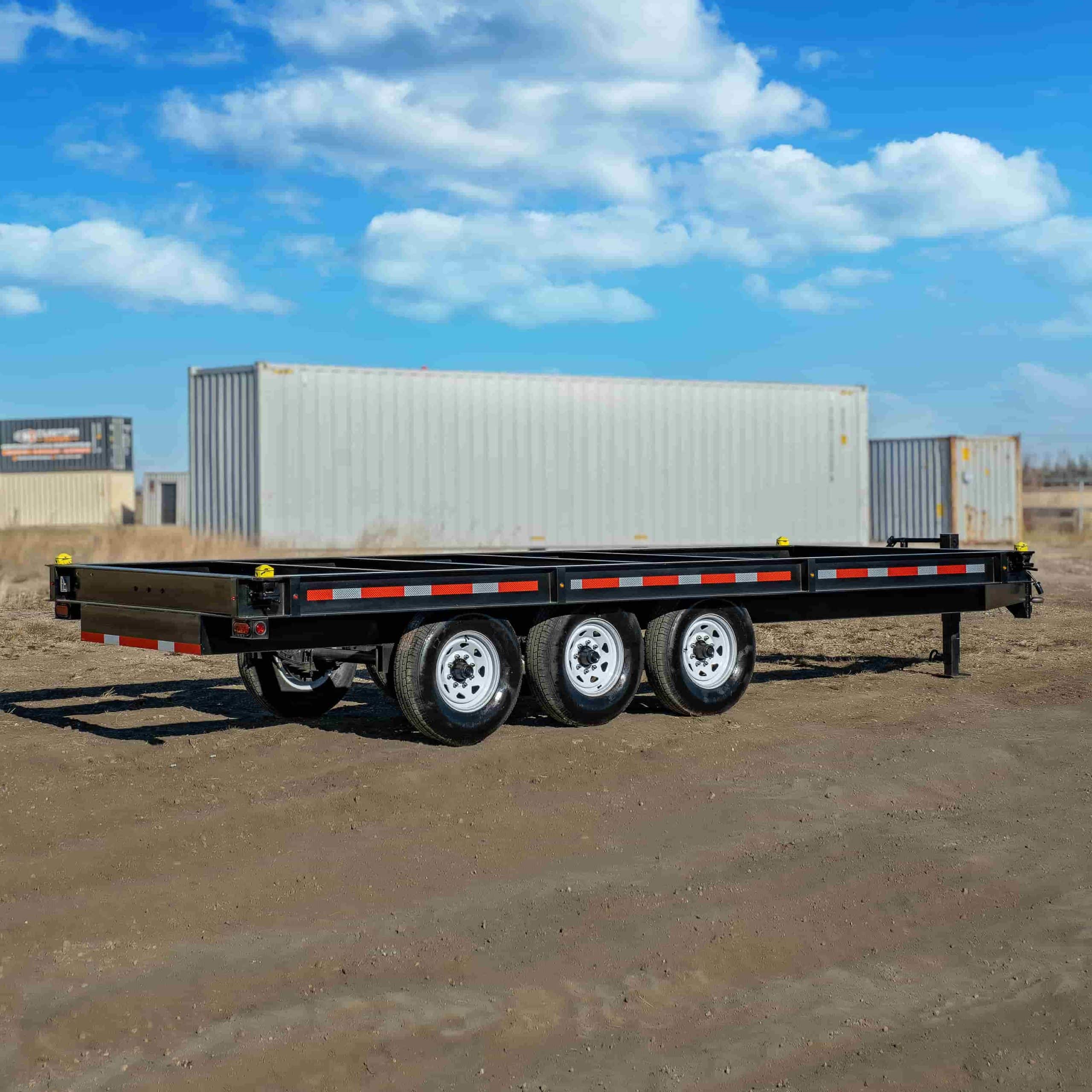 20’ Bumper Pull Container Chassis - Backstorage Containers