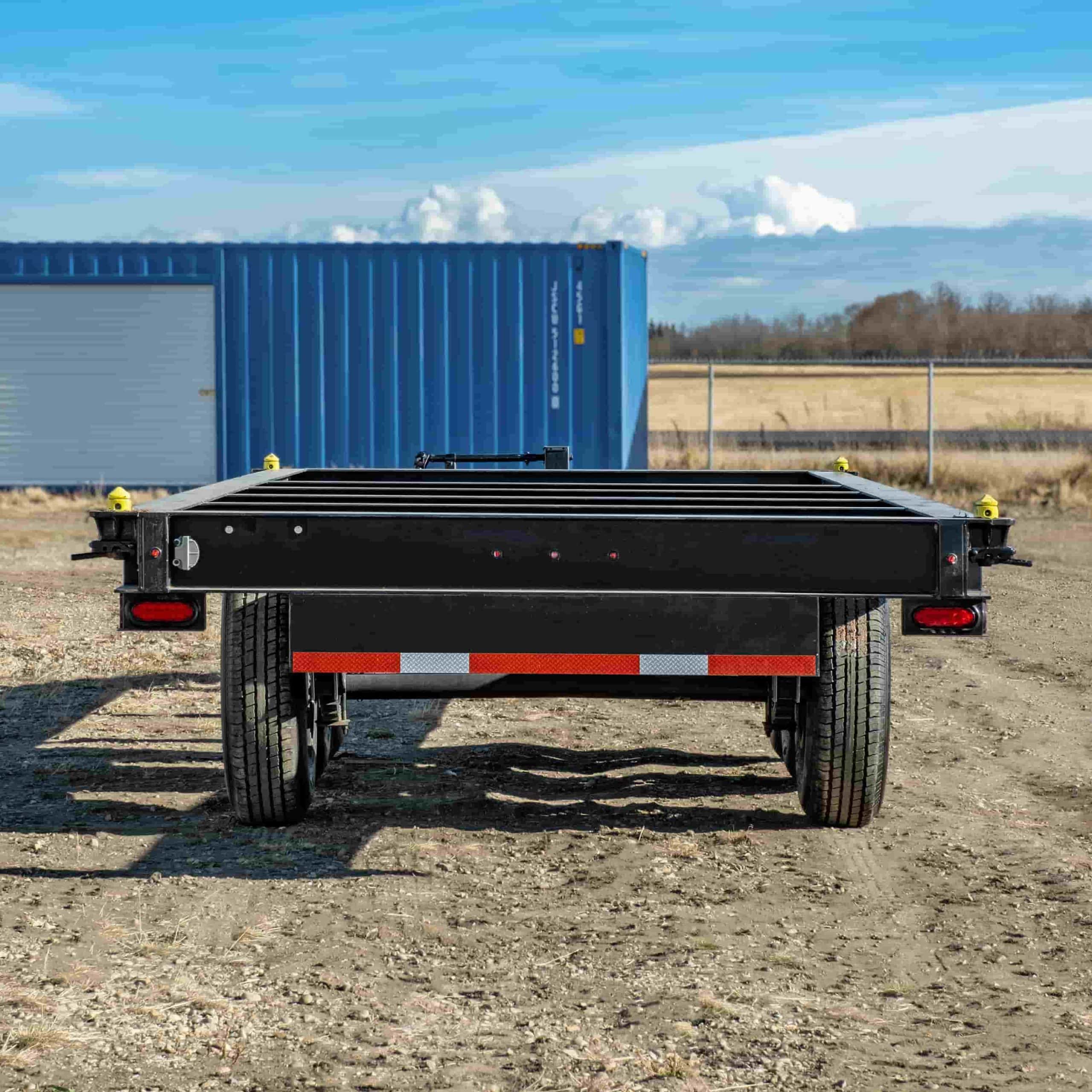 20’ Bumper Pull Container Chassis - Backstorage Containers