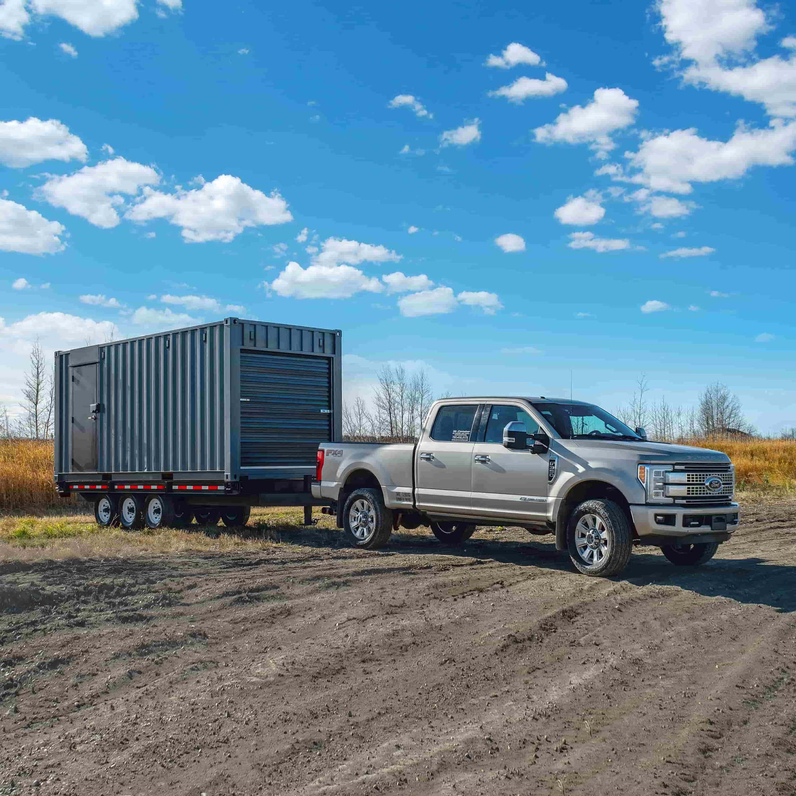 20’ Bumper Pull Container Chassis - Backstorage Containers