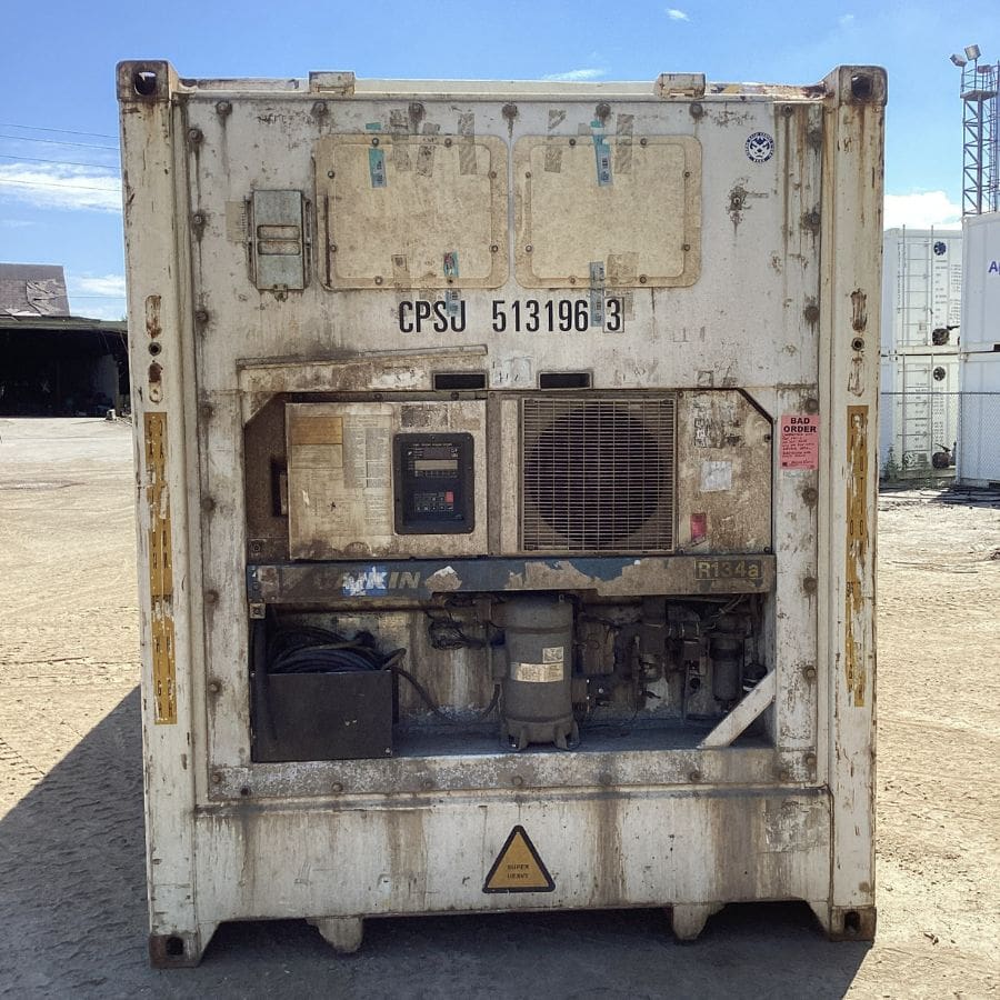 40’HC Non-Working Reefer (DMG) - Backstorage Containers