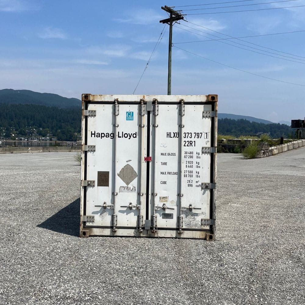 20’ Used Refrigerated Container (Non – Working Reefer) - Backstorage Containers