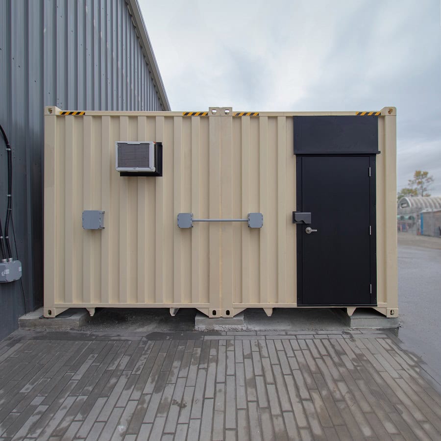 40’ x 16’ Extra Wide Custom Site Office - Backstorage Containers