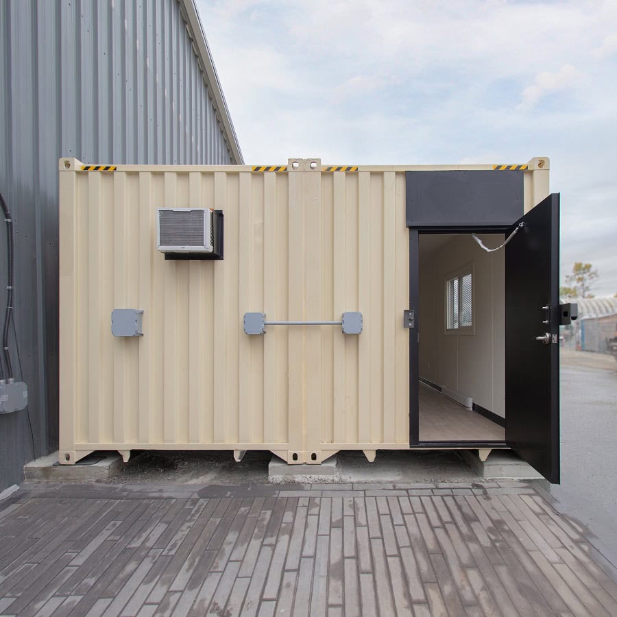 40’ x 16’ Extra Wide Custom Site Office - Backstorage Containers