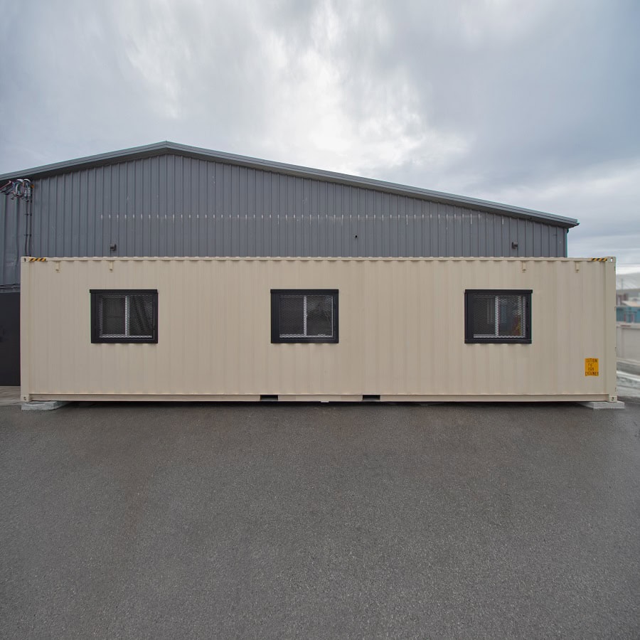 40’ x 16’ Extra Wide Custom Site Office - Backstorage Containers