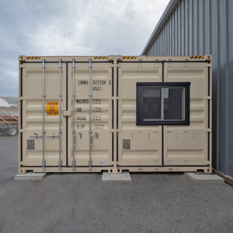 40’ x 16’ Extra Wide Custom Site Office - Backstorage Containers