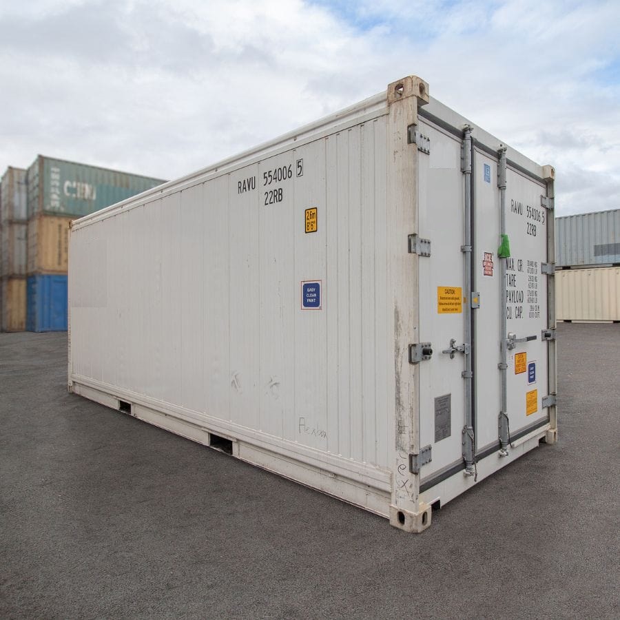 20’ New (1-trip) Refrigerated Container (Working Reefer) - Backstorage Containers