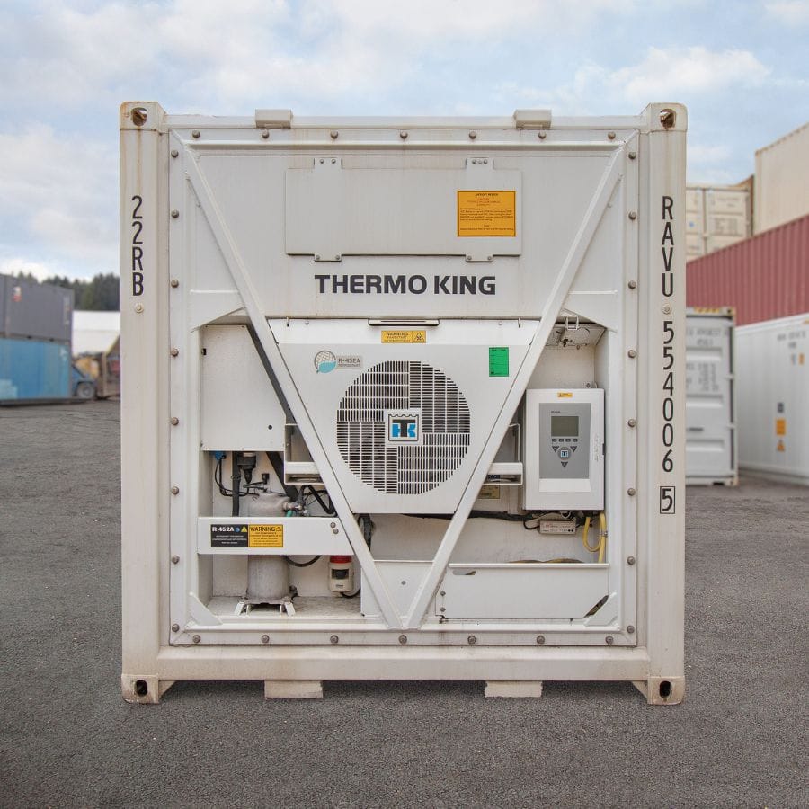 20’ New (1-trip) Refrigerated Container (Working Reefer) - Backstorage Containers