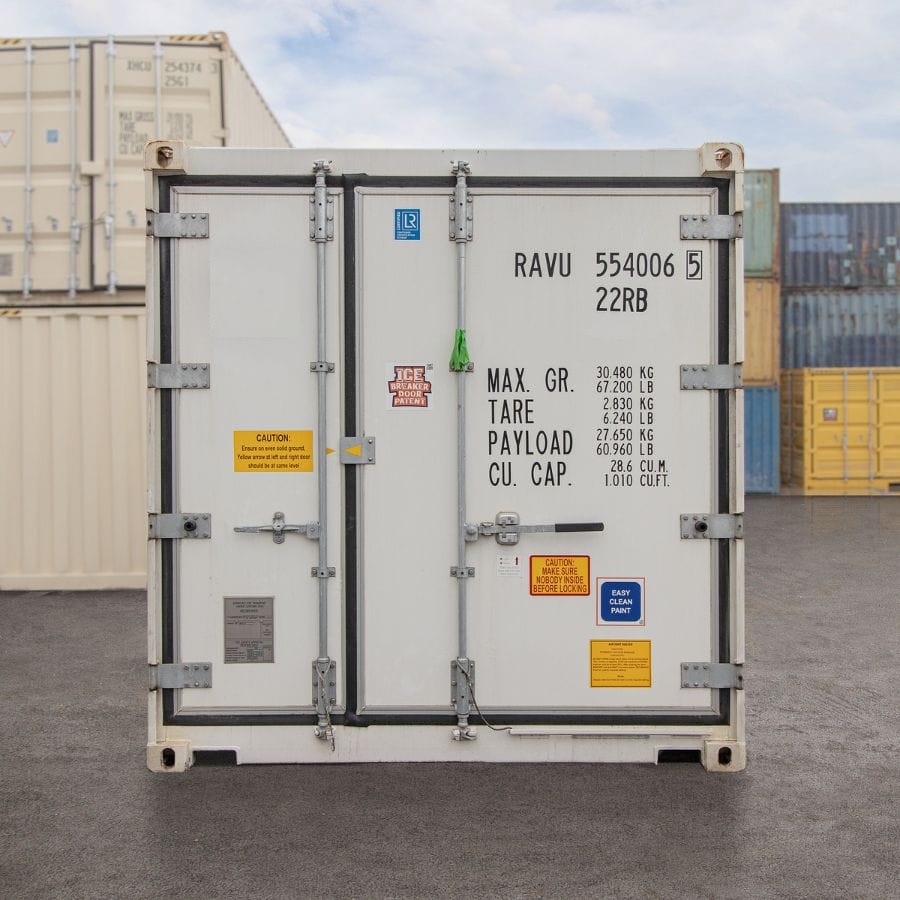 20’ New (1-trip) Refrigerated Container (Working Reefer) - Backstorage Containers