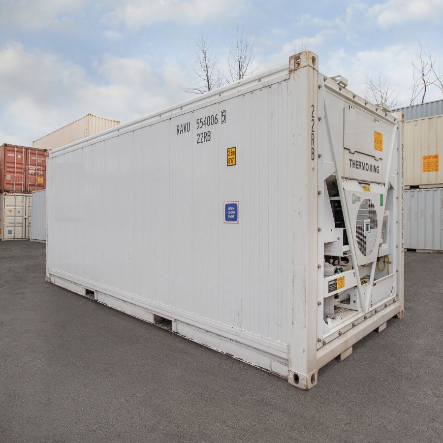 20’ New (1-trip) Refrigerated Container (Working Reefer) - Backstorage Containers