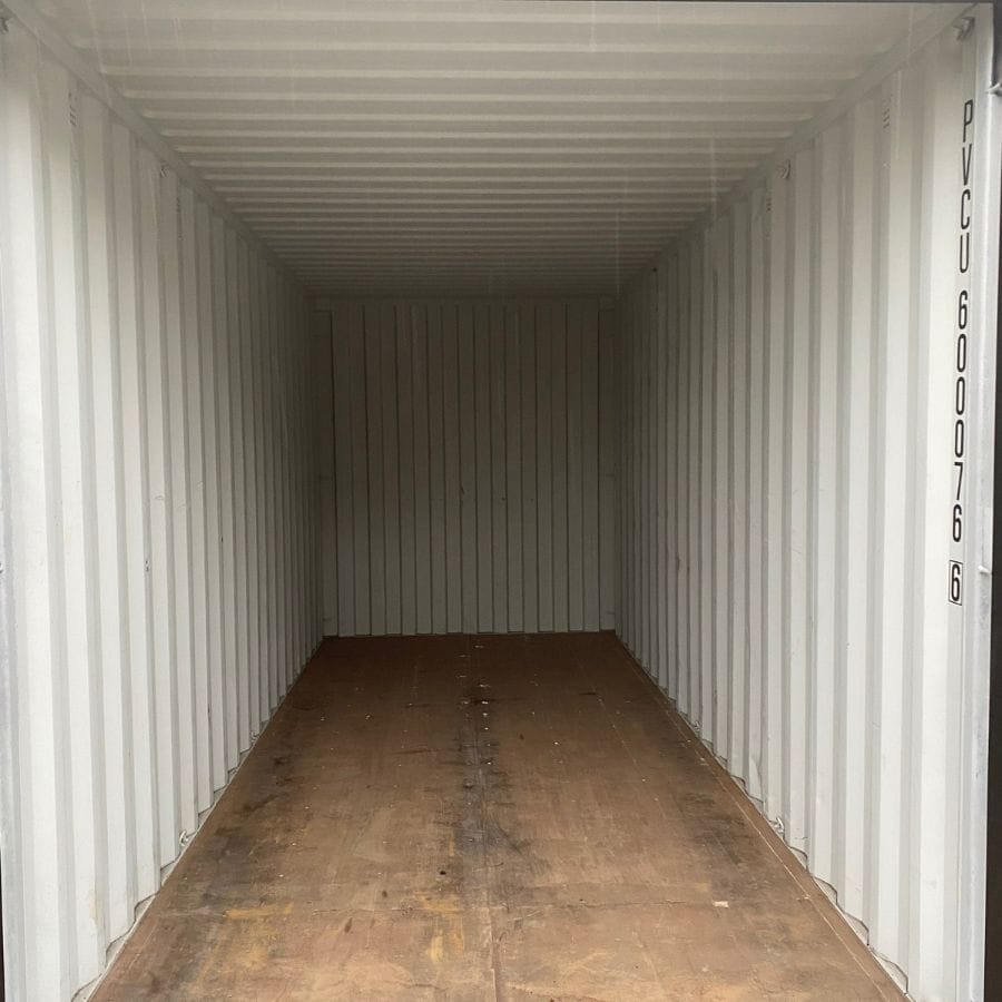 20’HC New (1-Trip) Shipping Container – Painted Black - Backstorage Containers