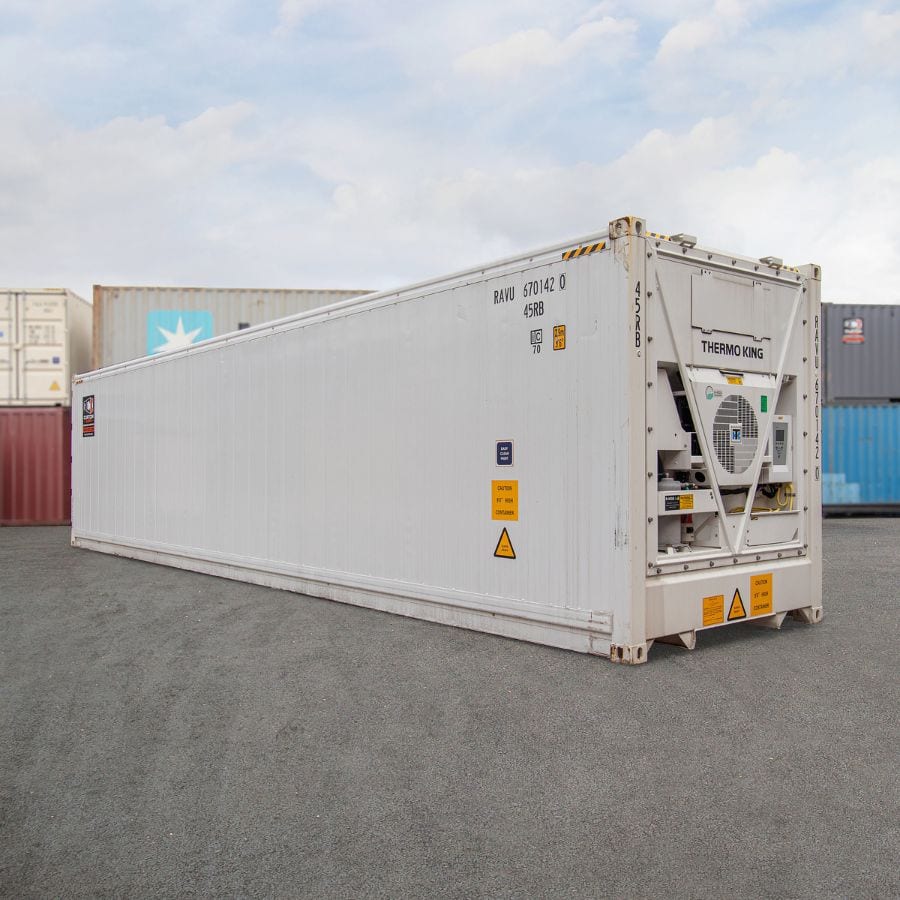 40’HC New (1-trip) Refrigerated Container (Working Reefer) - Backstorage Containers