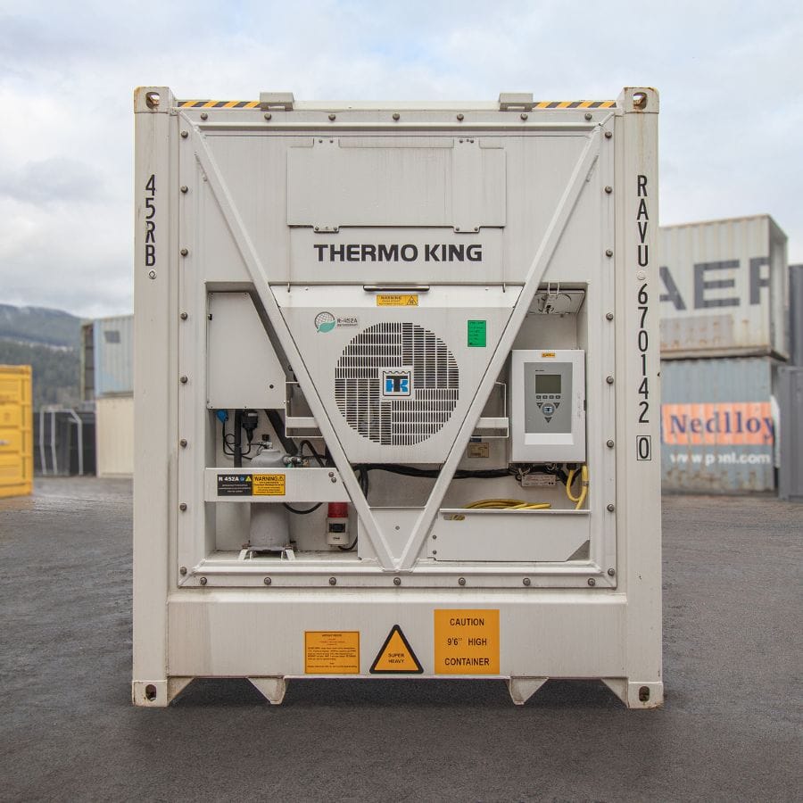 40’HC New (1-trip) Refrigerated Container (Working Reefer) - Backstorage Containers