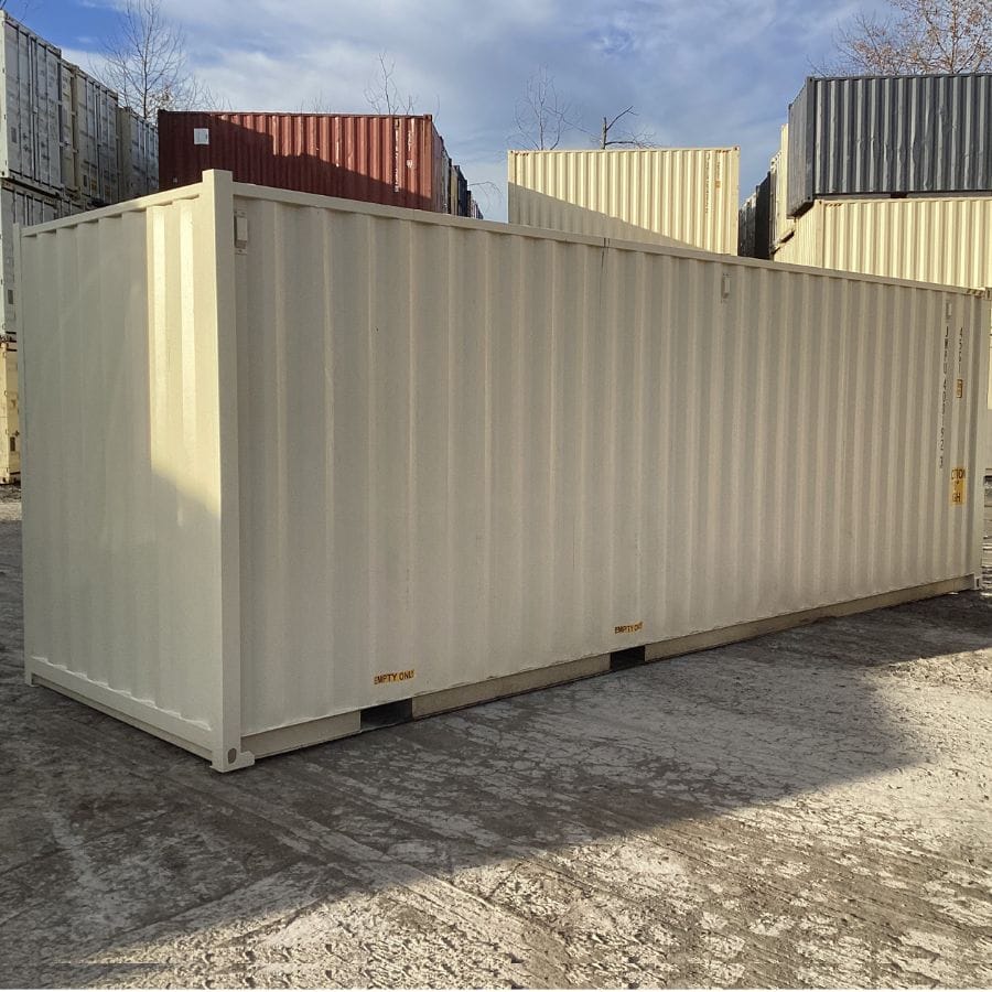 27’HC New Cut-Down Shipping Container - Backstorage Containers