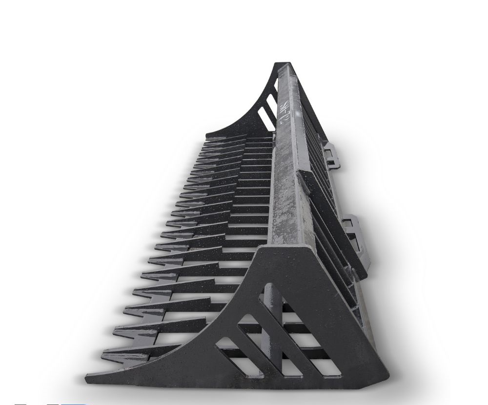 M&B | 72″ Skid Steer Skeleton Bucket - Backstorage Containers